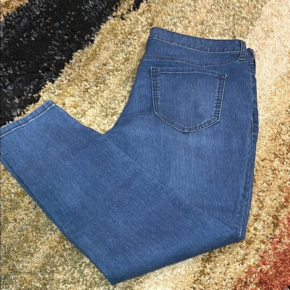 GUC Old Navy Super Skinny Jeans Mid Rise Women's Size 14 - Picture 3 of 10